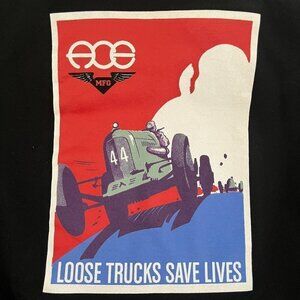 Vintage diamond supply co crew neck sweatshirt‎ print logo black size L